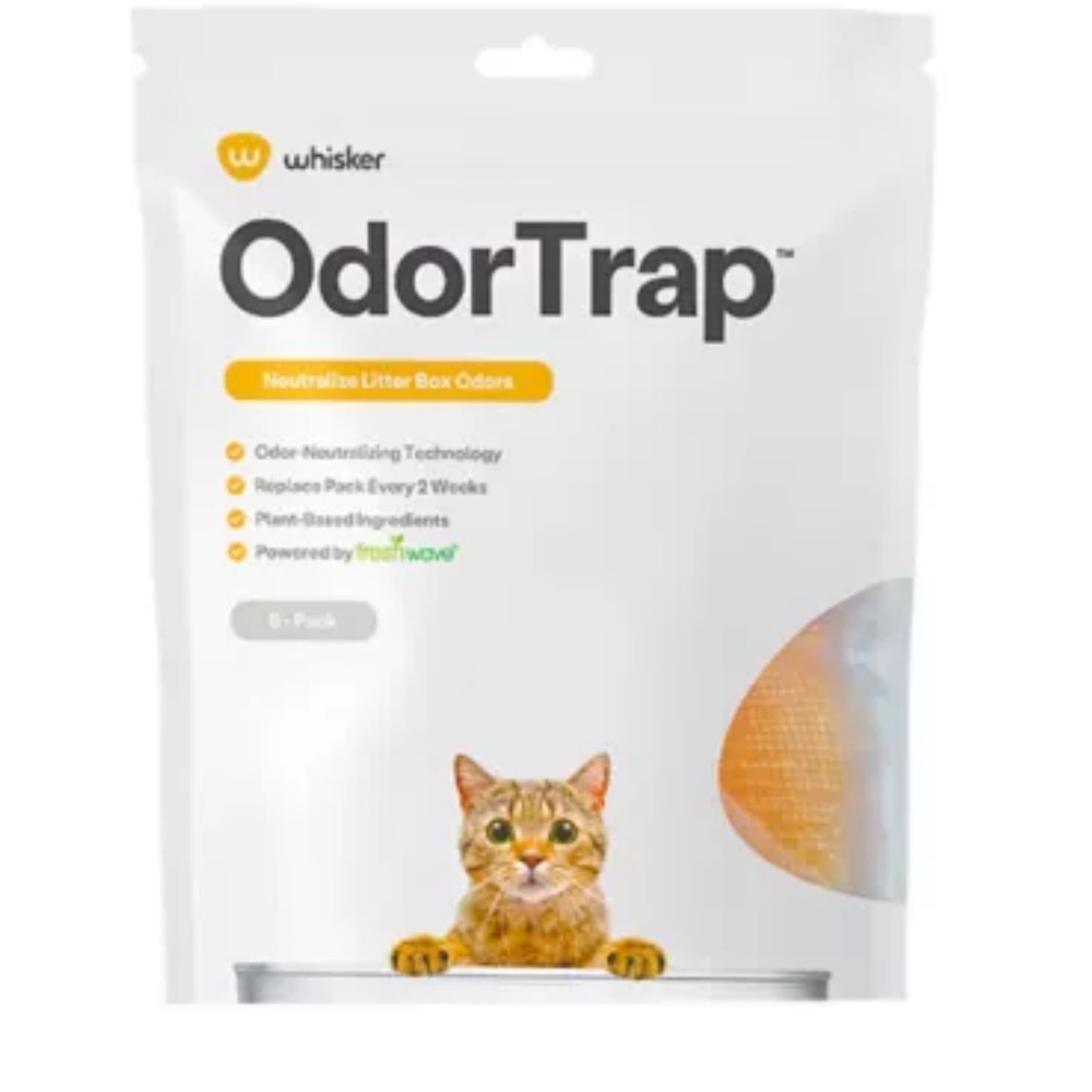 Whisker OdorTrap Litter Box bead packs
